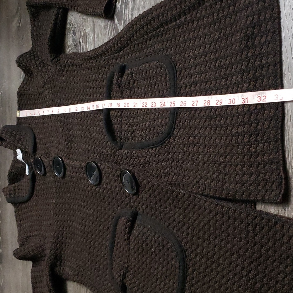 Willow Heavyweight Full Button Collared Sweater C… - image 7